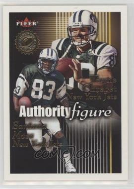 2001 Fleer Authority - Authority Figure #6 AF - Wayne Chrebet, Santana Moss /1750