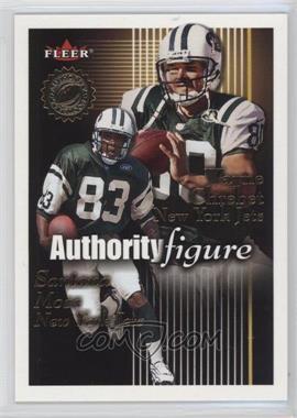 2001 Fleer Authority - Authority Figure #6 AF - Wayne Chrebet, Santana Moss /1750