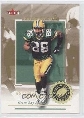 2001 Fleer Authority - [Base] - Prominence 125 #84 - Antonio Freeman /125