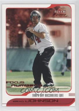 2001 Fleer Focus - [Base] - Focus Numbers #167 - Brad Johnson /228