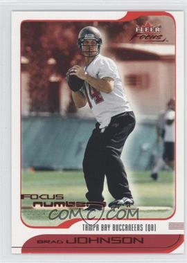 2001 Fleer Focus - [Base] - Focus Numbers #167 - Brad Johnson /228