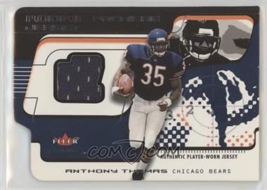 2001 Fleer Focus - Rookie Premiere Jerseys #RPAT - Anthony Thomas