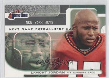 2001 Fleer Game Time - [Base] - Extra #130 - LaMont Jordan /201