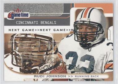 2001 Fleer Game Time - [Base] #120 - Rudi Johnson /2001