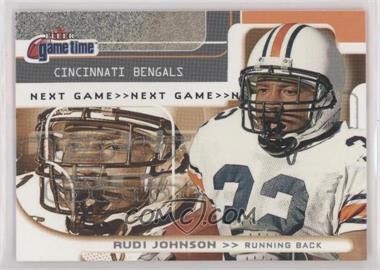 2001 Fleer Game Time - [Base] #120 - Rudi Johnson /2001