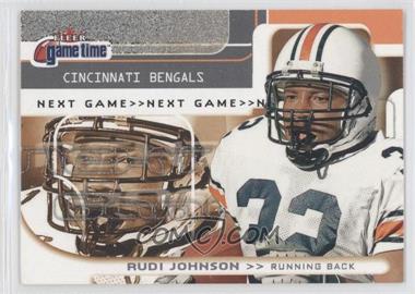 2001 Fleer Game Time - [Base] #120 - Rudi Johnson /2001