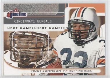 2001 Fleer Game Time - [Base] #120 - Rudi Johnson /2001