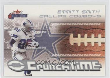 2001 Fleer Game Time - Crunch Time #1CT - Emmitt Smith