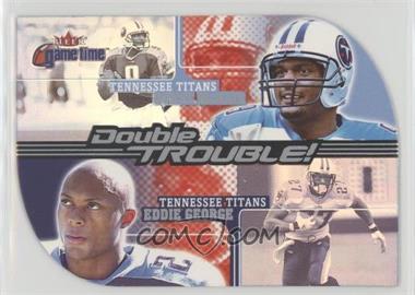 2001 Fleer Game Time - Double Trouble #11DT - Steve McNair, Eddie George