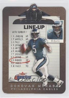 2001 Fleer Game Time - Eleven-Up #5 E - Donovan McNabb