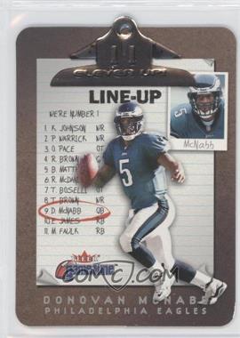 2001 Fleer Game Time - Eleven-Up #5 E - Donovan McNabb