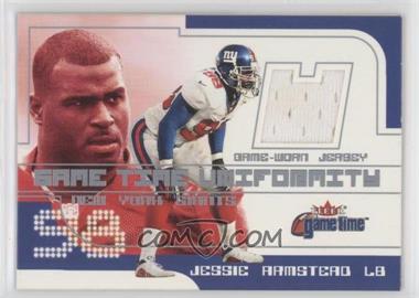 2001 Fleer Game Time - Game Time Uniformity #_JEAR - Jessie Armstead [EX to NM]