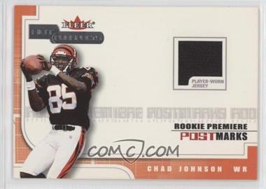 2001 Fleer Hot Prospects - Rookie Premiere Postmarks Jerseys #_CHJO - Chad Johnson /1875