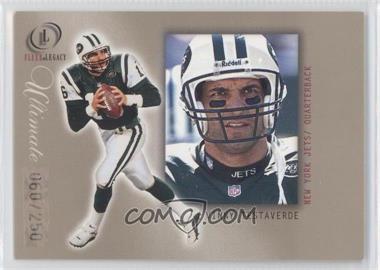 2001 Fleer Legacy - [Base] - Ultimate Legacy #17 - Vinny Testaverde /250