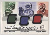 Robert Ferguson, Reggie Wayne, Marvin Minnis [Noted]