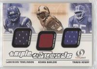 LaDainian Tomlinson, Kevan Barlow, Travis Henry