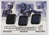 Chris Weinke, Drew Brees, Quincy Carter