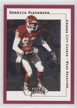 2001 Fleer Premium - [Base] - Star Rubies #SR 131 - Derrick Alexander /125