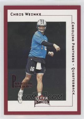 2001 Fleer Premium - [Base] - Star Rubies #SR 203 - Chris Weinke /125