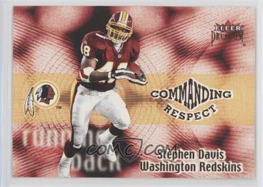 2001 Fleer Premium - Commanding Respect #4 CR - Stephen Davis