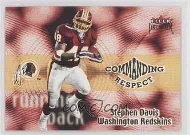 2001 Fleer Premium - Commanding Respect #4 CR - Stephen Davis