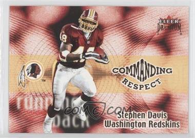 2001 Fleer Premium - Commanding Respect #4 CR - Stephen Davis