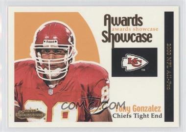 2001 Fleer Showcase - Awards Showcase #3 AS - Tony Gonzalez