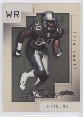 2001 Fleer Showcase - [Base] - Legacy Collection #8 - Jerry Rice /50