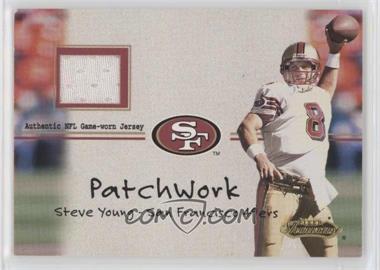 2001 Fleer Showcase - Patchwork #_STYO - Steve Young