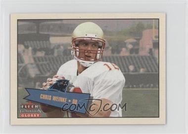 2001 Fleer Tradition Glossy - [Base] - Mini #408 - Chris Weinke /350