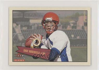 2001 Fleer Tradition Glossy - [Base] - Mini #416 - Sage Rosenfels /350