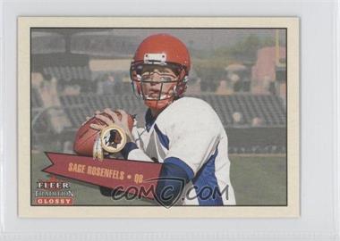 2001 Fleer Tradition Glossy - [Base] - Mini #416 - Sage Rosenfels /350