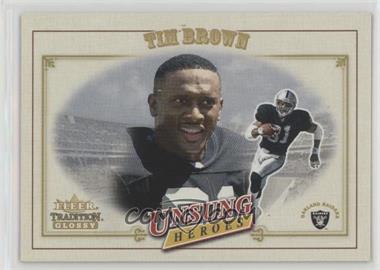 2001 Fleer Tradition Glossy - [Base] #321 - Tim Brown