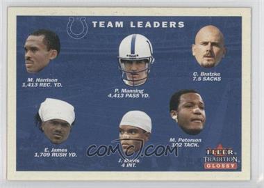 2001 Fleer Tradition Glossy - [Base] #371 - Indianapolis Colts Team