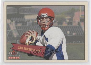 2001 Fleer Tradition Glossy - [Base] #416 - Sage Rosenfels /2001