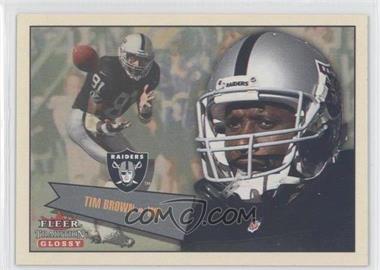 2001 Fleer Tradition Glossy - [Base] #82 - Tim Brown