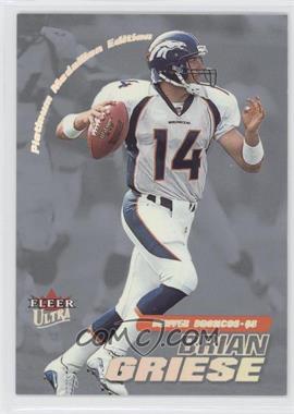 2001 Fleer Ultra - [Base] - Platinum Medallion #221P - Brian Griese /50