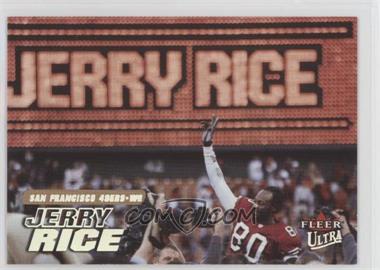 2001 Fleer Ultra - [Base] #181 - Jerry Rice