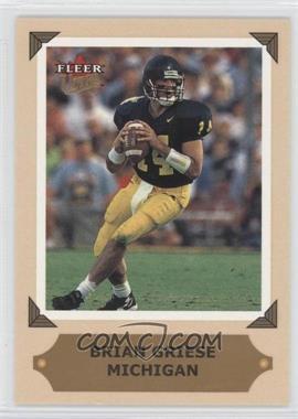 2001 Fleer Ultra - College Greats Preview #_BRGR - Brian Griese