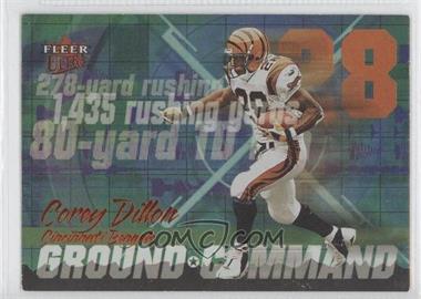 2001 Fleer Ultra - Ground Command #9 GC - Corey Dillon