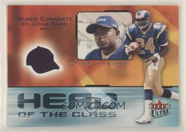 2001 Fleer Ultra - Head of the Class - Player-Worn Hat #_TRCA - Trung Canidate /100