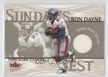 2001 Fleer Ultra - Sunday Best #_RODA - Ron Dayne