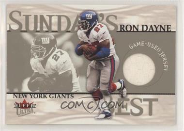 2001 Fleer Ultra - Sunday Best #_RODA - Ron Dayne