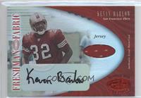 Freshman Fabric - Kevan Barlow #/150