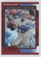 Charlie Batch [EX to NM] #/75