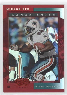 2001 Leaf Certified Materials - [Base] - Mirror Red #58 - Lamar Smith /75