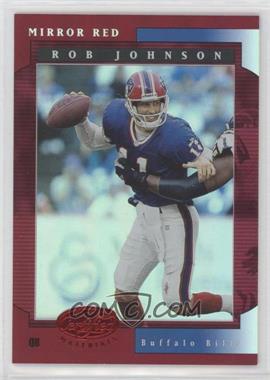 2001 Leaf Certified Materials - [Base] - Mirror Red #76 - Rob Johnson /75