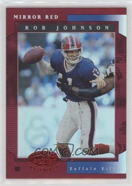 2001 Leaf Certified Materials - [Base] - Mirror Red #76 - Rob Johnson /75