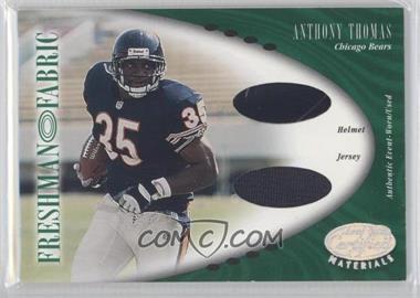 2001 Leaf Certified Materials - [Base] #123 - Freshman Fabric - Anthony Thomas /400