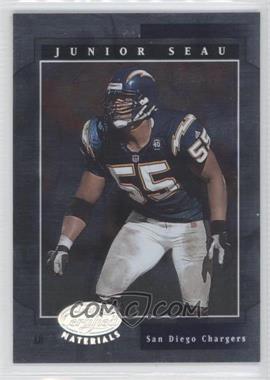 2001 Leaf Certified Materials - [Base] #53 - Junior Seau